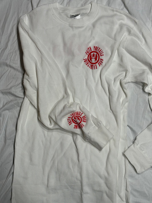 White “Prevail” thermal