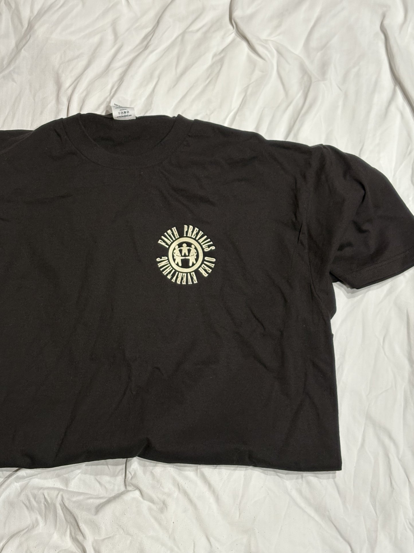 Black “Prevail” Short sleeve tee